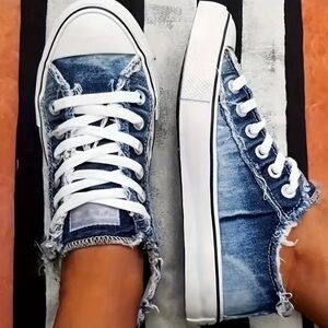 Denim Blue Women's Sneakers